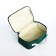 Lightning cosmetic bag, green color