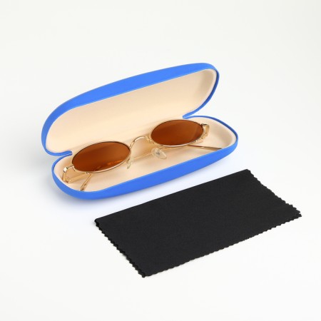 Case for glasses on the cracker, the color is blue-3