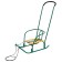 Sled "breeze 7", green color