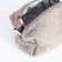 Women's road cosmetic bag with a Textura lining, gray color