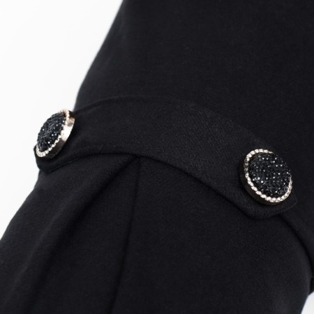 Coats for dogs, size XS (DS 20, OG 29-30, Osh 20-21 cm), black-5