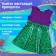 Carnival set "Marine Princess", height 98–104 cm