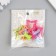 Beads for creativity plastic "Bear and star. Designer" set 4 pairs 4.4x4.4x0.7 cm