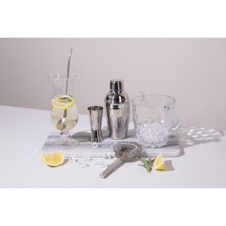 Skryme stainless steel shaker, 350 ml, silver color-4