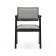 Harmony lunch chair, beech frame, polyester fabric, pageon Grey color
