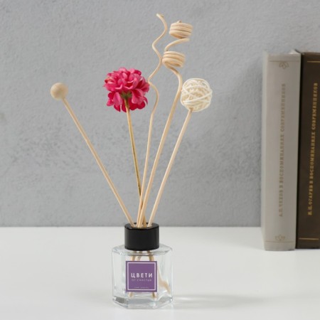 Sticks for the aromadifuzor "pink dreams" set 10 pcs + a rattan ball-3