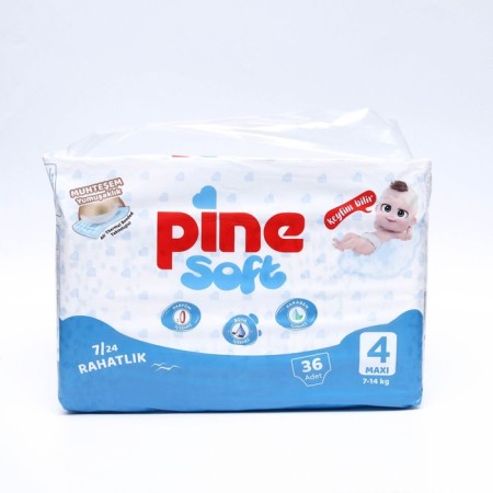 Disasters Pine Soft 4 Maxi (7 - 14 KG), 36 pcs