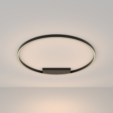 Светильник потолочный Maytoni MOD058CL-L65B3K, 1хLED, 61Вт, 100х100х3,5 см, 3000Лм, цвет чёрный