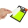 Block with a sticky edge of 76*76mm Brauberg 100l Besecles Electrostat, Yellow 115210