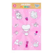 A set of stickers-paint 