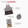New Year's gift set of Ethel "Golden City", apron, towel, take