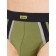 Men's panties, size 52, black color, green, 2 pcs