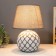 Desktop lamp with lampshade E14 40W 220V "SHILD ON THE NEW" 25x25x33cm RISALUX