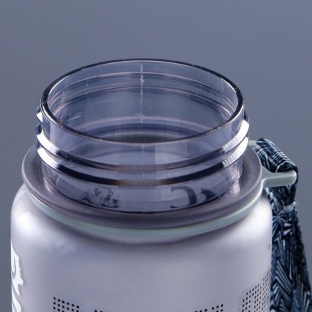 Water bottle, 600 ml, Popular, with a sieve for fruits, 23 x 6 cm, gray-7