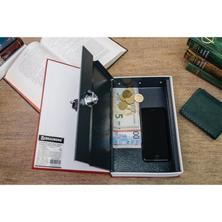 Safe-book "Examiner", 5.5x15.5x24 cm, key castle-7