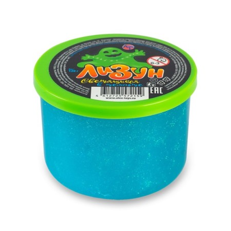 Lizun luminous in the dark, 120 g, color mix-4