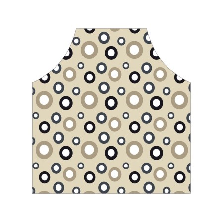 Apron of a kitchen with a photo print "Magic bubbles", adjustable, size OS-2