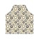 Apron of a kitchen with a photo print "Magic bubbles", adjustable, size OS