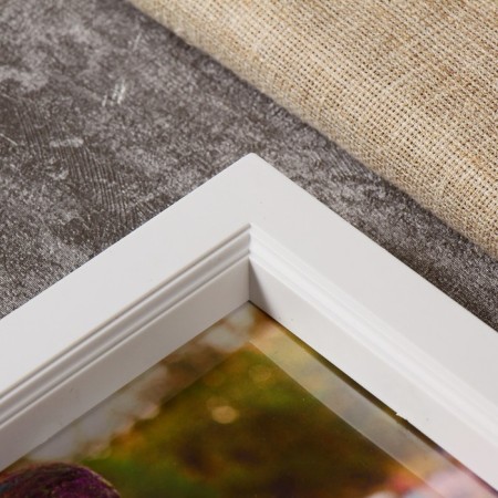 Photo frame Plastic in 8 photos 10x15 cm "House" White 42.5x65 cm-2