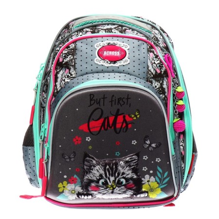 Frame backpack 39 x 29 x 17 cm, Across 230, gray ACR22-230-5-2