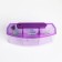 Aquarium set is three -section, with LED backlight, 2.55 liters, purple