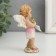Souvenir Polystone "Angel -musician - Flowers game" MIX 3.5x4.5x9 cm