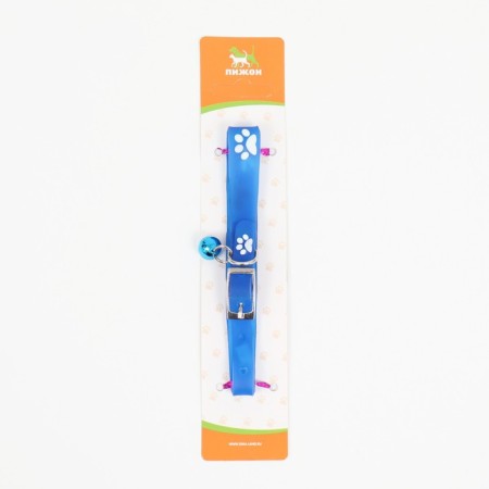 Collar with luminous elements "pleasure", 30 x 1 cm, blue-5