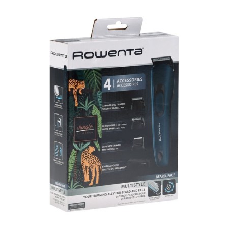 Rowenta TN8908F0 hair trimmer, for head/beard, battery, blue-2