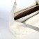 Women's bag with lightning, white color