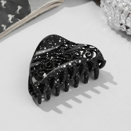 Hair crab "Florence" curls, 6.5 cm, mix