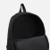 Youth backpack on lightning from textiles, external pocket, black color