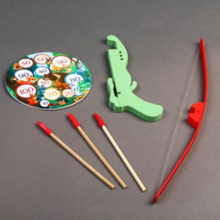 Bolshoi Arbaletus "Forest Shooter", 3 arrows, target-6