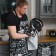 Rock’N’Roll kitchen set: apron, tack, towel