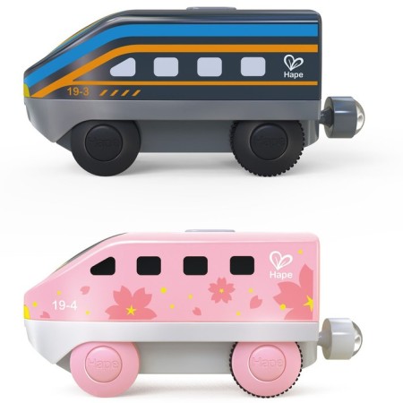 Lokomotiv Hape "My train", on batteries, multi -colored-5