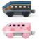 Lokomotiv Hape "My train", on batteries, multi -colored