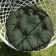 Villy's swing pillow, diameter 60 cm, khaki color