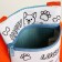 Children's bag for coloring "Successful dog" 16x11cm