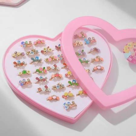 Children's ring "animals" fruit, mix shape, mix color-1