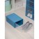 Shoe storage box, 33 × 23 × 13.5 cm, 1 pc, color blue