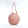 Youth bag with a zipper, pink color