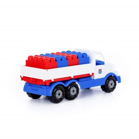 Air Brown "Stalker", white-blue color + constructor "Junior", 20 elements-3