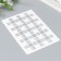 Plastic stencil "Squares" 24x16 cm