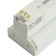 Single -phase track lamp for Feron AL123, IP40, LED, 2x30 W, 547x68x75 mm, white color.