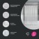Curtain for the bathroom IDDIS PEVA 3D P01PV18I11, 200x180 cm
