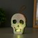 Sponel "Skull" LED 1W RGB from LR1130 batteries white-black 9.5x4x5cm Risalux