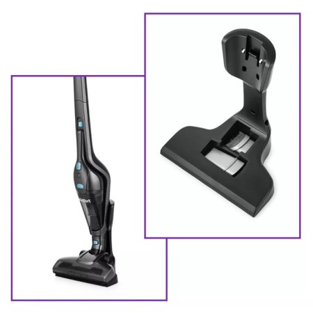Vacuum cleaner KitFort KT-5161-1, vertical, wireless, 120/60 watts, 0.5 l, dark gray-4