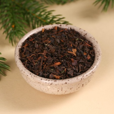 New Year! Black tea "Happy New Year", taste: apple strudel, 50 g.-2