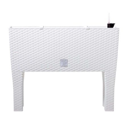 Kashpo with auto -watering Rato Case High, 2 subjects: internal and outer capacitance, 72 l, white color