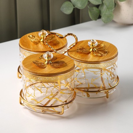 Glass icon "Heart", 500 ml, 13 × 20.5 cm, 3 pcs-1