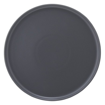 Set of plates Tkano Essential, 25 cm, 2 pcs, dark gray color-5